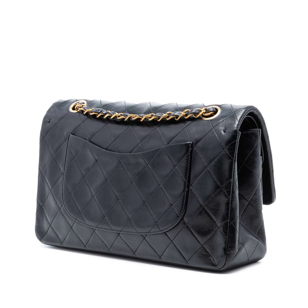 Chanel Medium Classic Lambskin Double Flap - 2