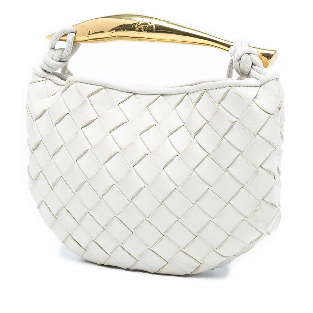 Bottega Veneta Baby Lambskin Intrecciato Sardine - 2