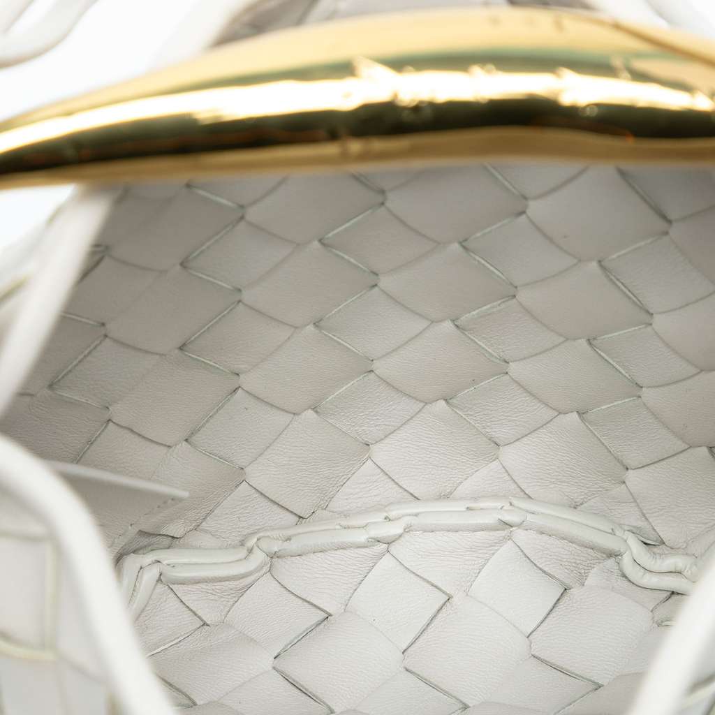 Bottega Veneta Baby Lambskin Intrecciato Sardine - 4