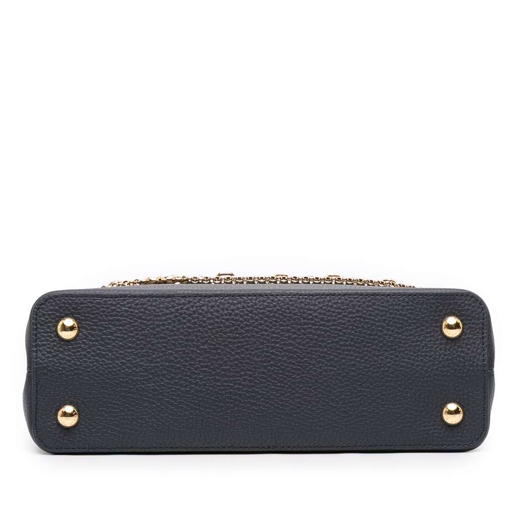 Louis Vuitton Taurillon Chain Capucines MM - 3