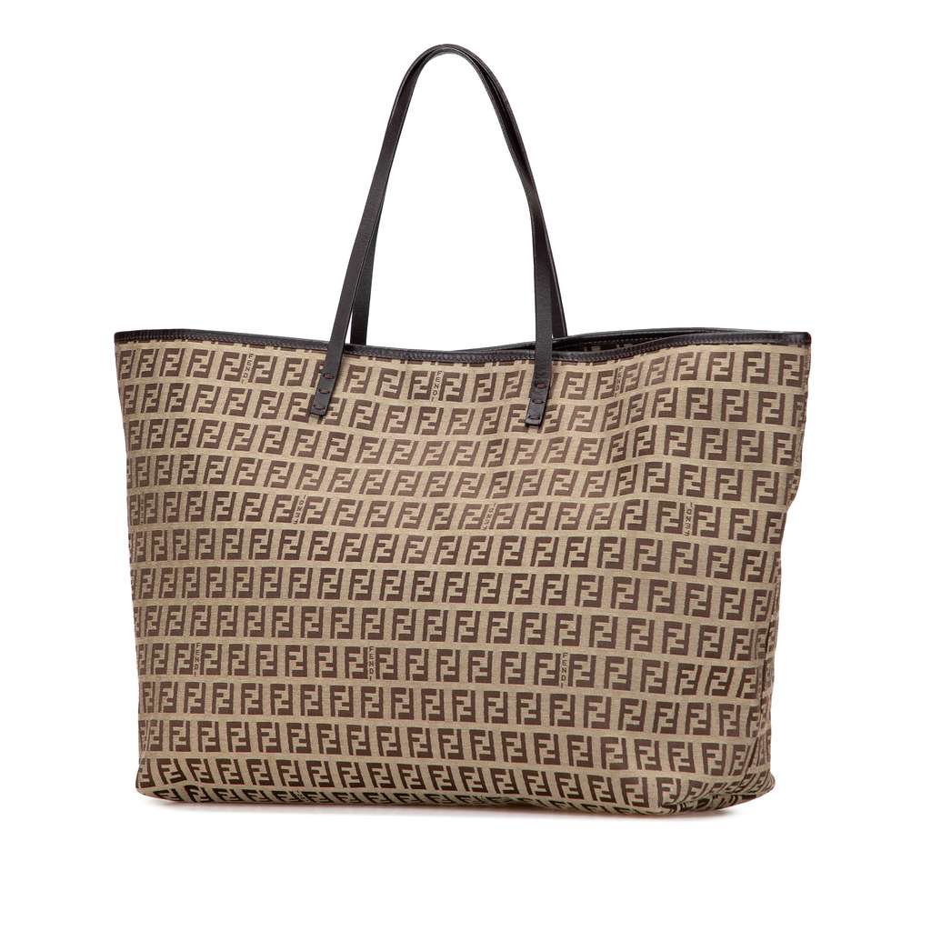 Fendi Medium Zucchino Canvas Roll Tote - 2