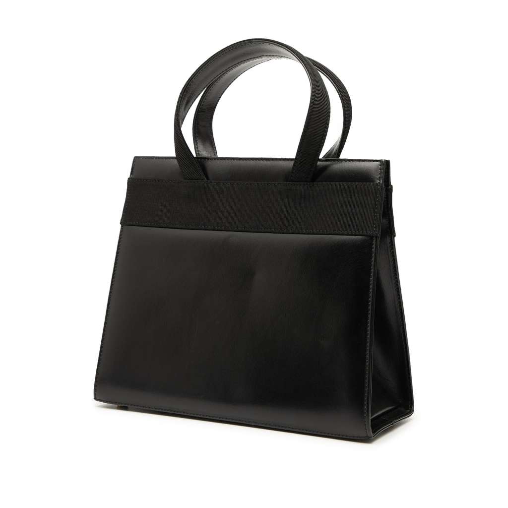 Salvatore Ferragamo Leather Vara Bow Satchel - 2