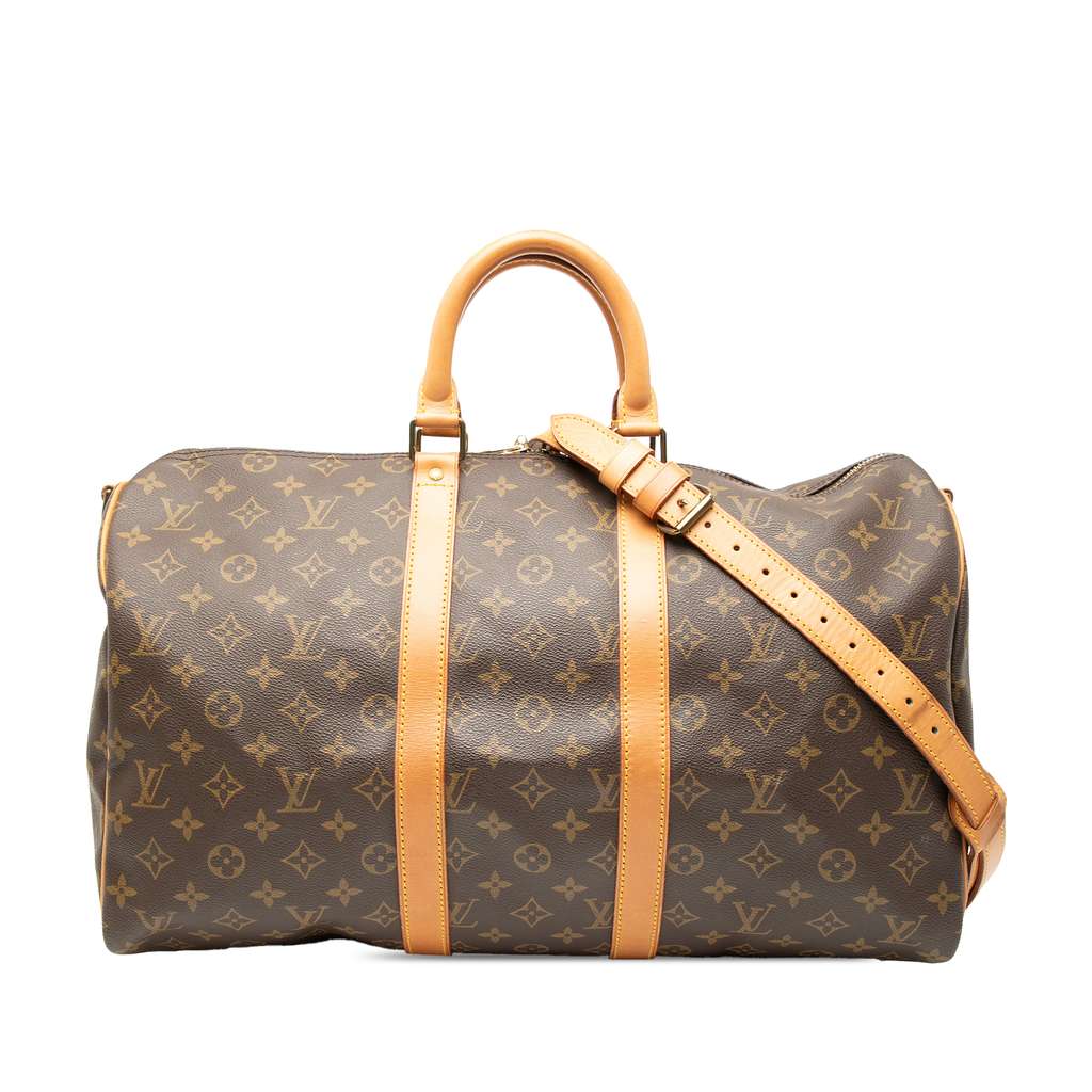 Louis Vuitton Monogram Keepall Bandouliere 45