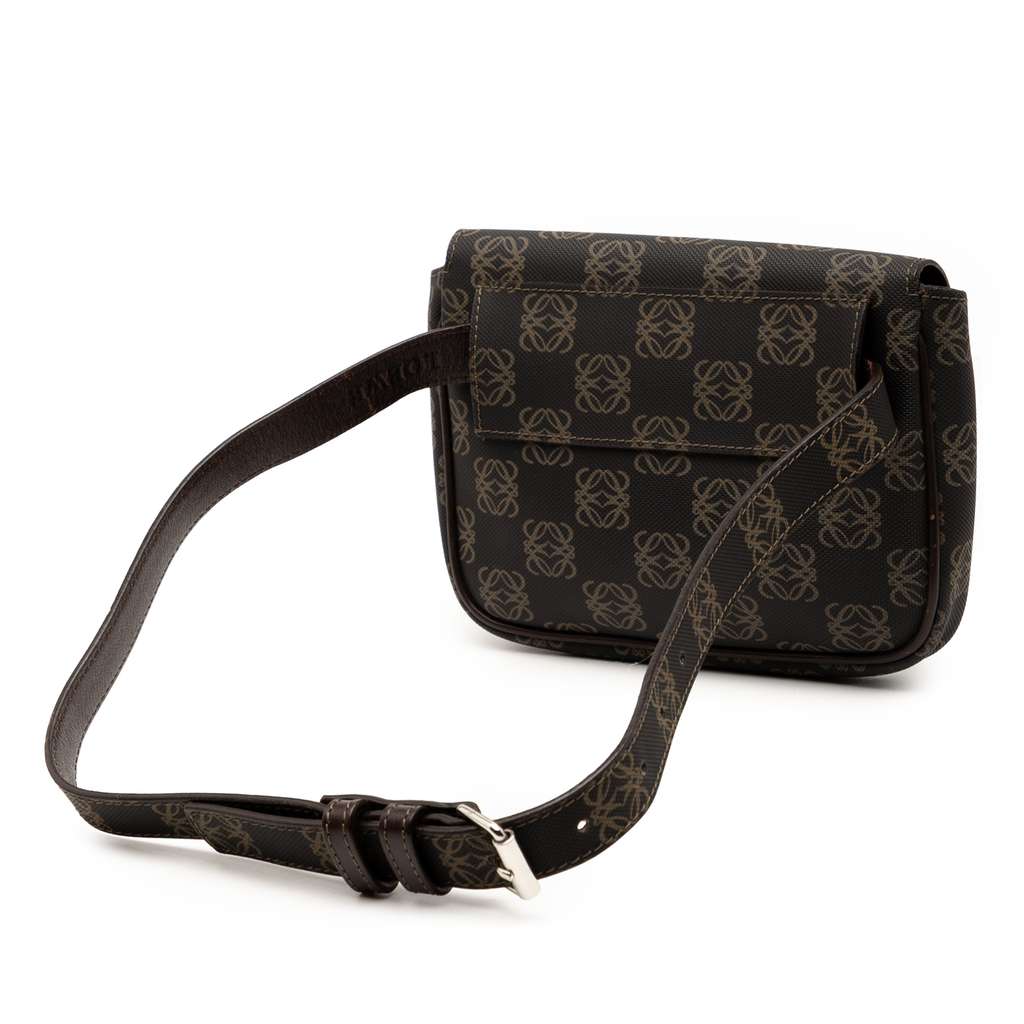 Loewe Anagram Coated Canvas Belt Bag - 2