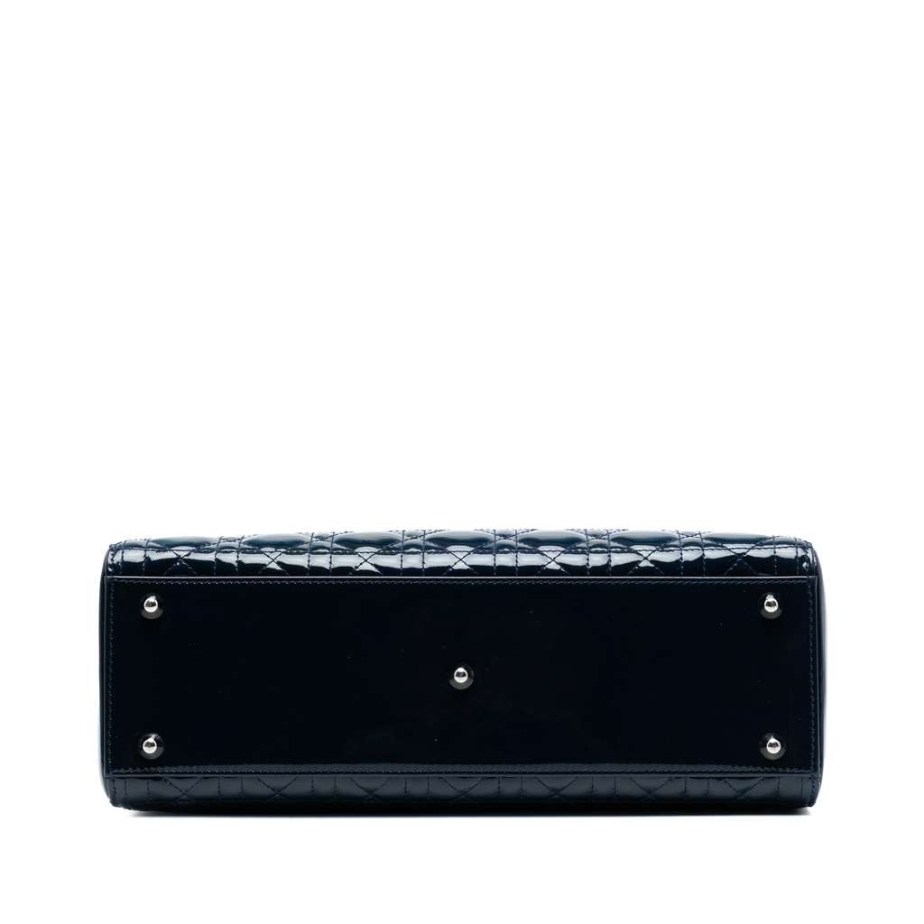 Dior Large Patent Cannage Lady Dior - 3