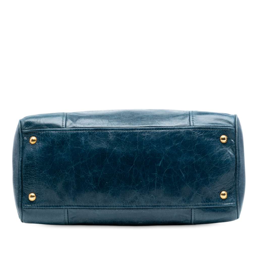 Prada Vitello Shine Satchel - 3