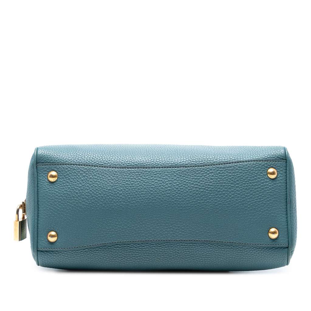 Prada Vitello Daino Zip Top Satchel - 3