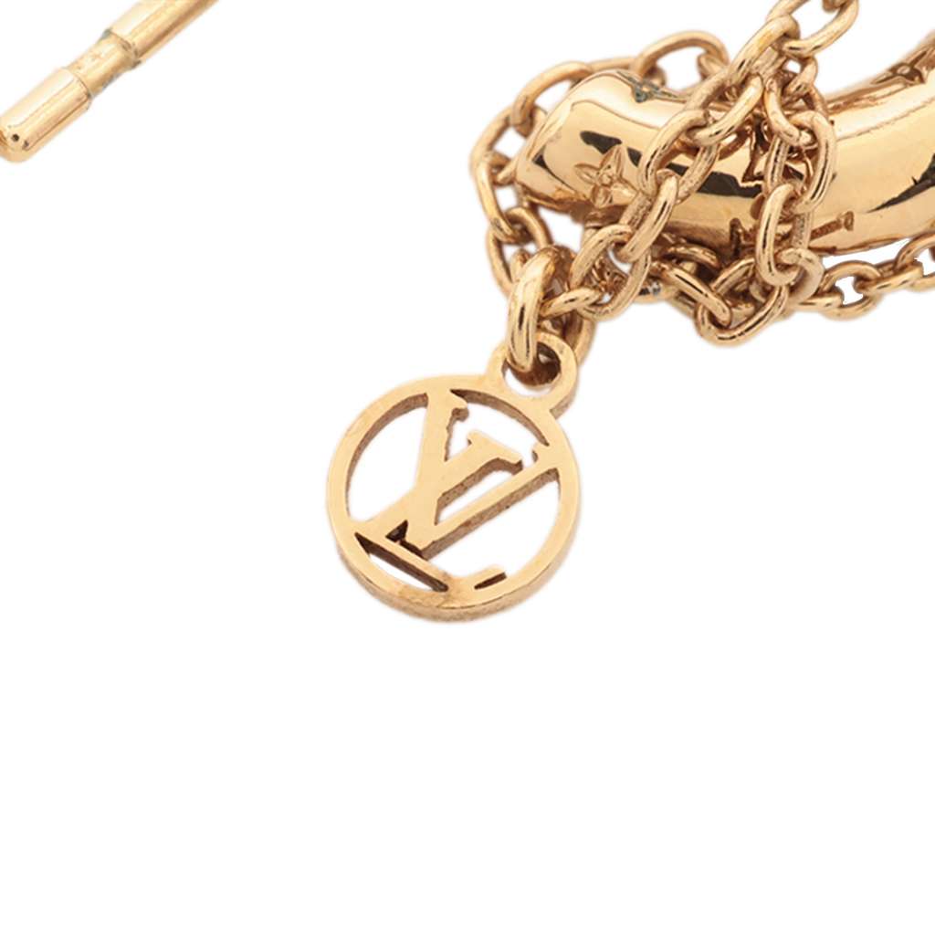 Louis Vuitton Mini Nanogram Hoop Earrings - 5