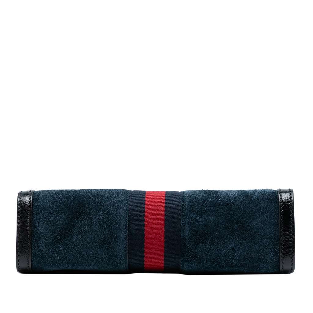 Gucci Small Suede Ophidia Chain Crossbody - 3