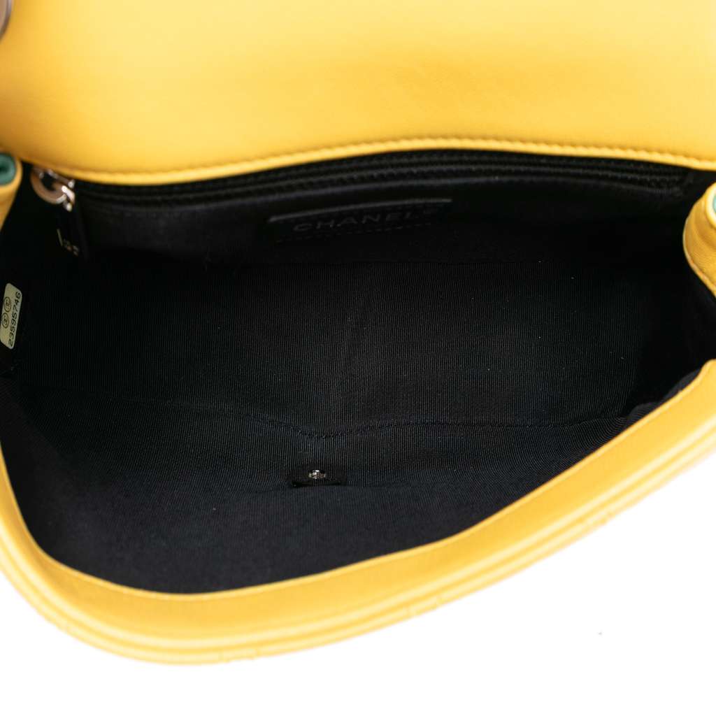 Chanel Small CC Quilted Multicolor Lambskin Acrylic Cuba Flap - 4