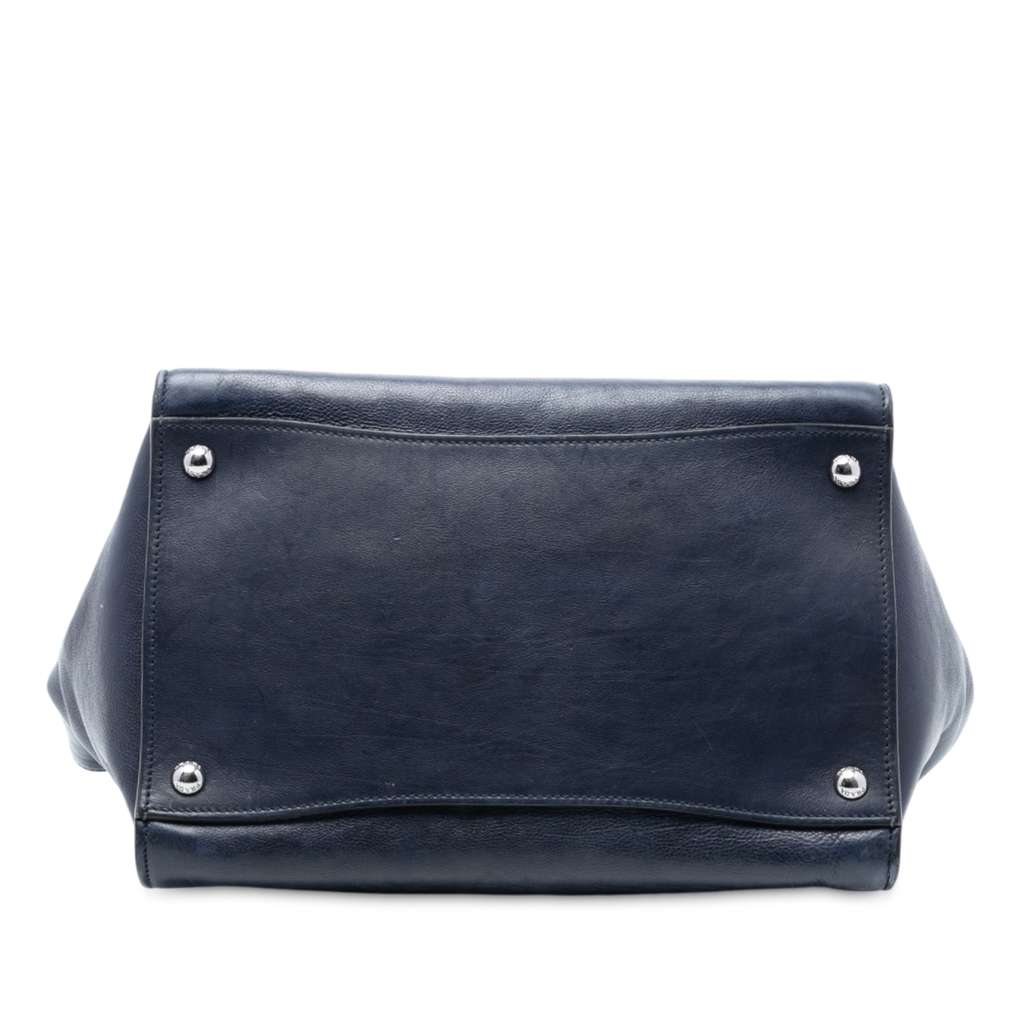 Prada Glace Calf Twin Pocket Double Handle Satchel - 3