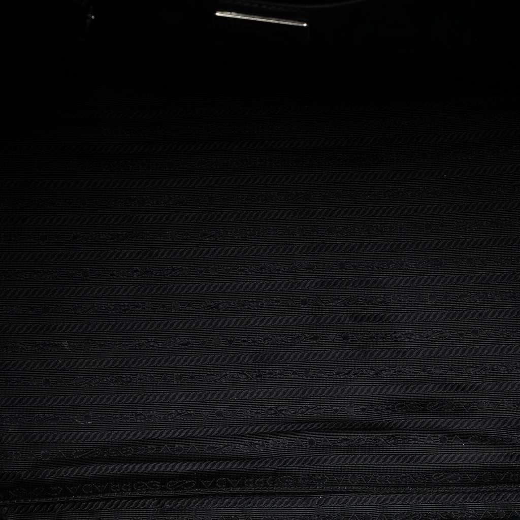 Prada Glace Calf Twin Pocket Double Handle Satchel - 4