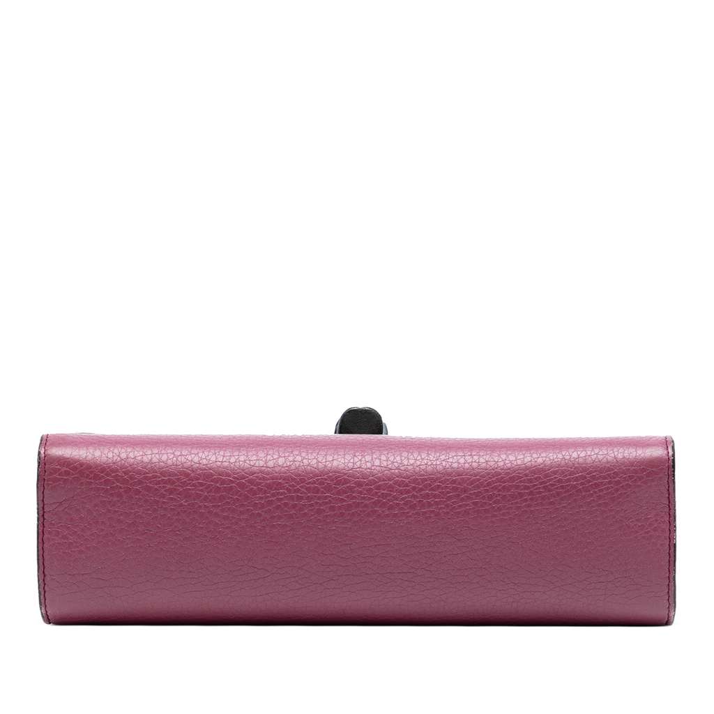 Gucci Medium Leather Miss Bamboo Crossbody - 3