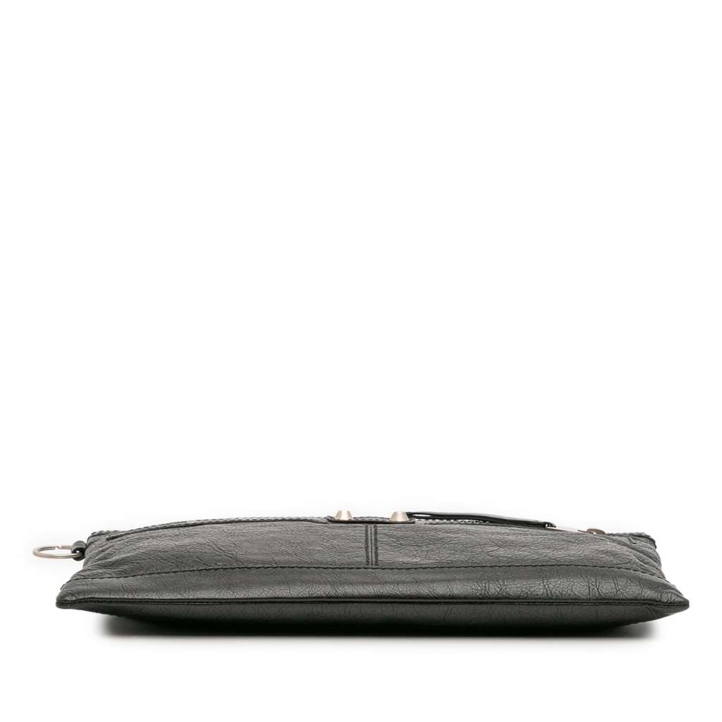 Balenciaga Lambskin Motocross Classic Clip M Clutch - 3