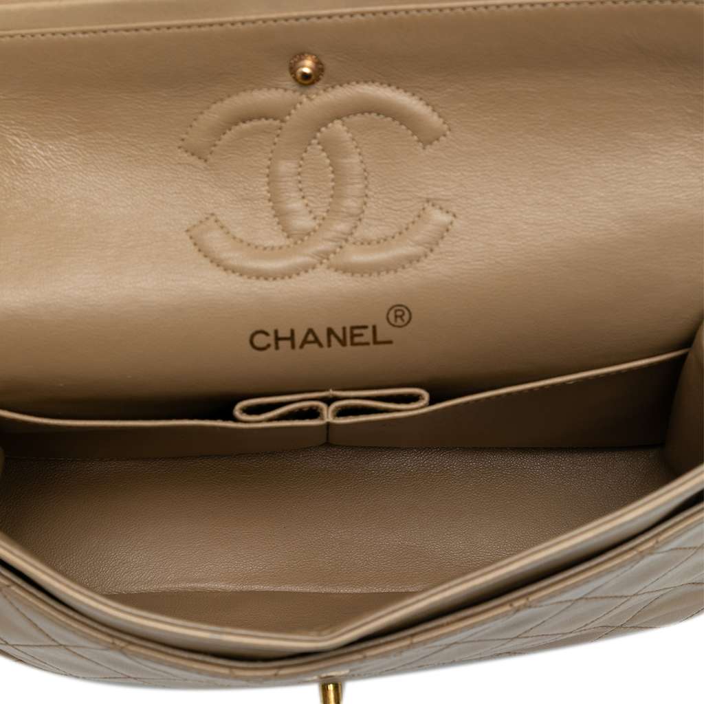 Chanel Small Classic Lambskin Double Flap - 4