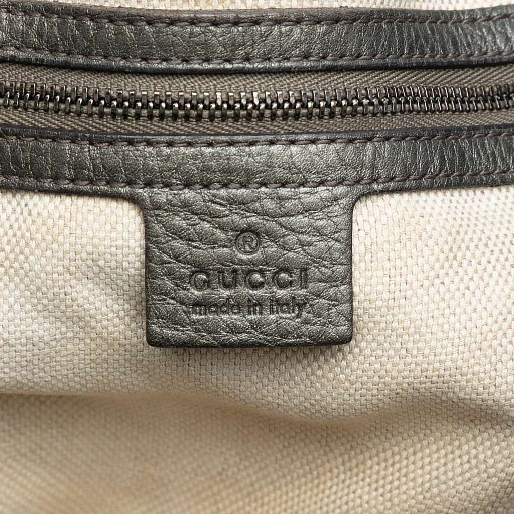 Gucci Medium Leather Soho Cellarius Tote - 5