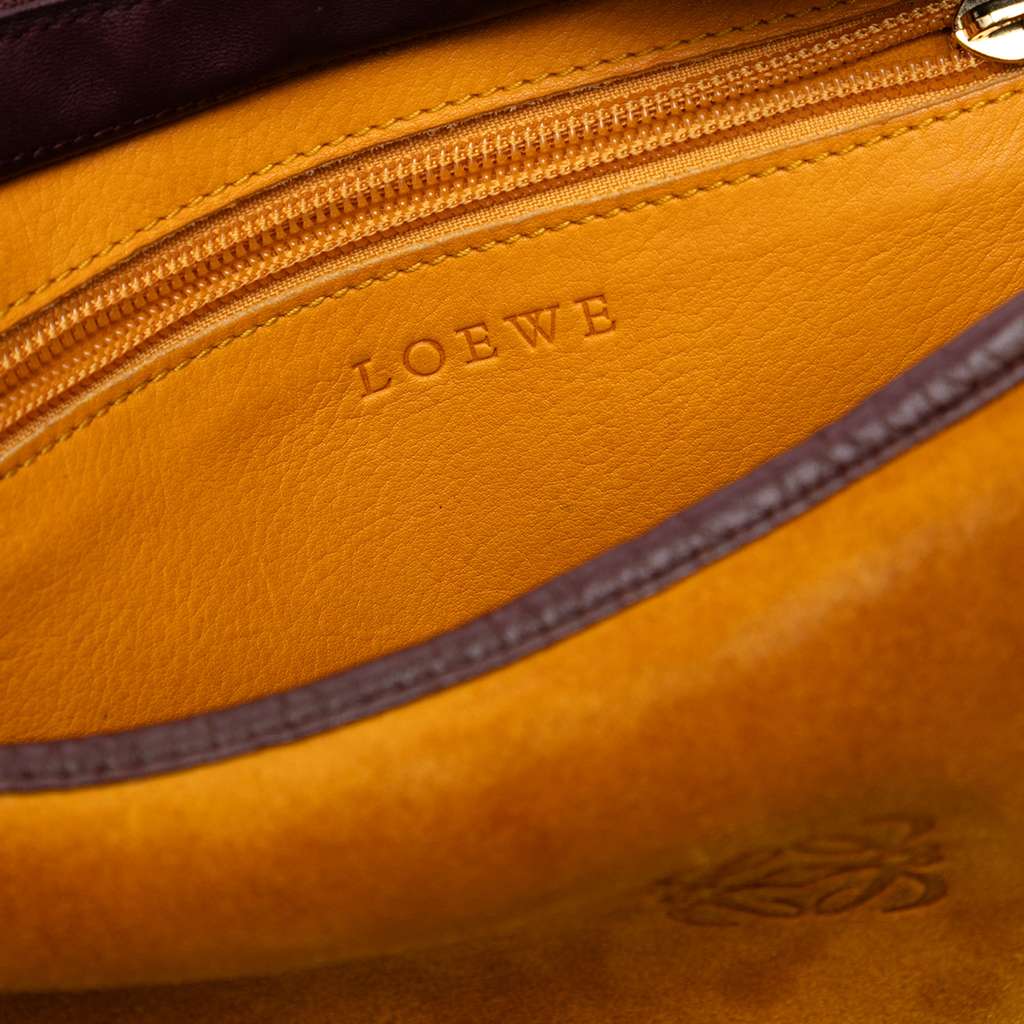Loewe Anagram Suede Shoulder Bag - 5