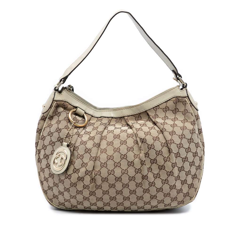 Gucci GG Canvas Sukey Shoulder Bag