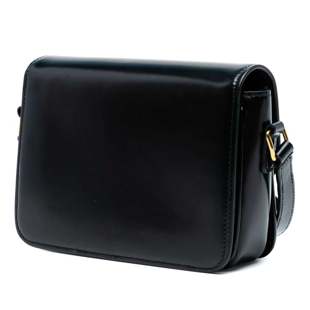 Celine Teen Shiny Calfskin Triomphe Crossbody - 2