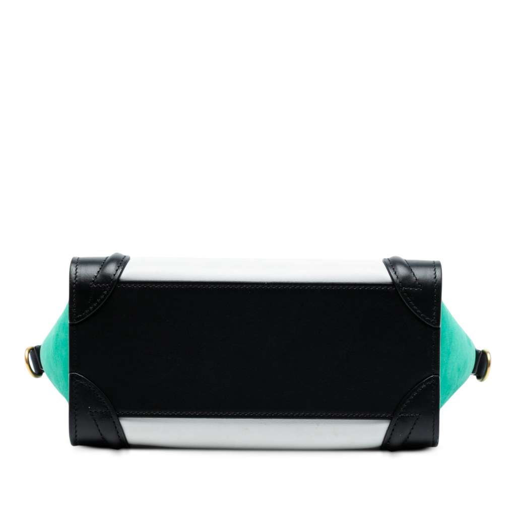 Celine Nano Tricolor Leather Luggage Tote - 3