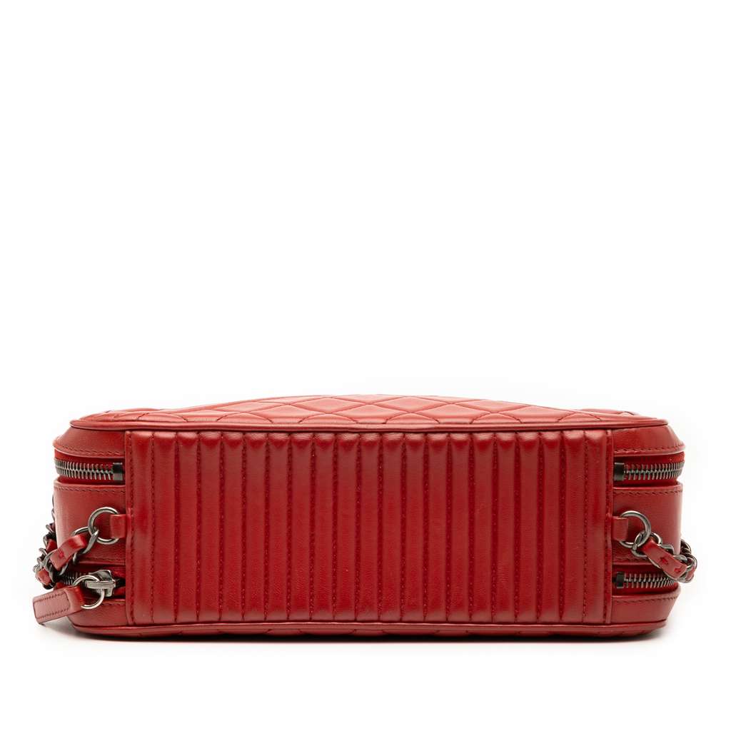 Chanel Medium Quilted Lambskin Coco Boy Camera Bag - 3