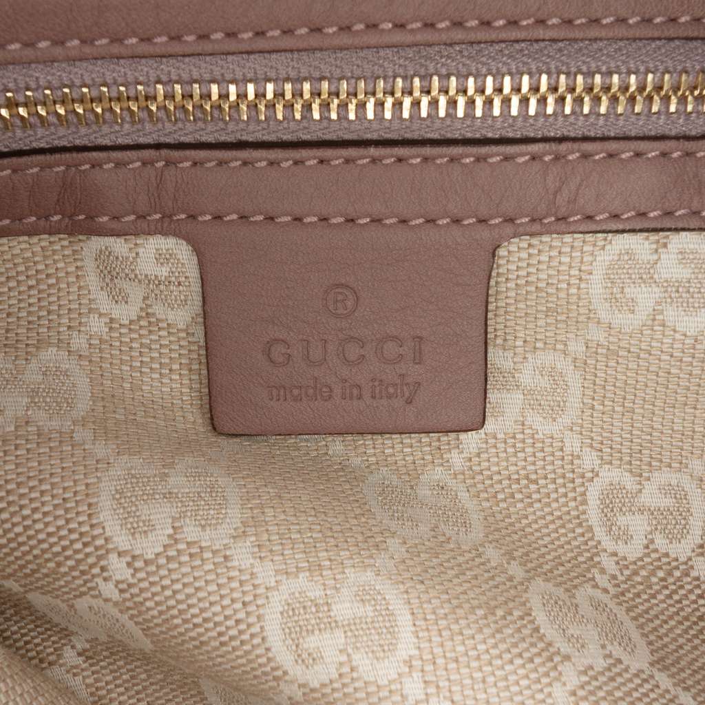 Gucci Leather Shoulder Bag - 5