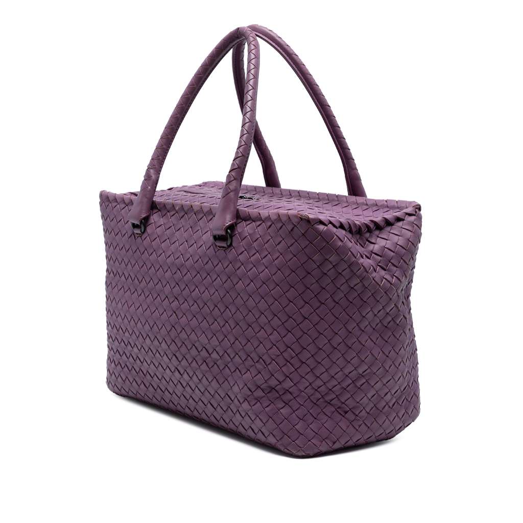 Bottega Veneta Nappa Intrecciato Brick Tote - 2