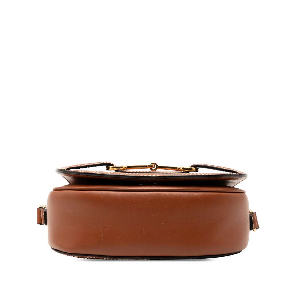 Celine Small Maillon Triomphe Jacquard and Calfskin Crecy Crossbody - 3