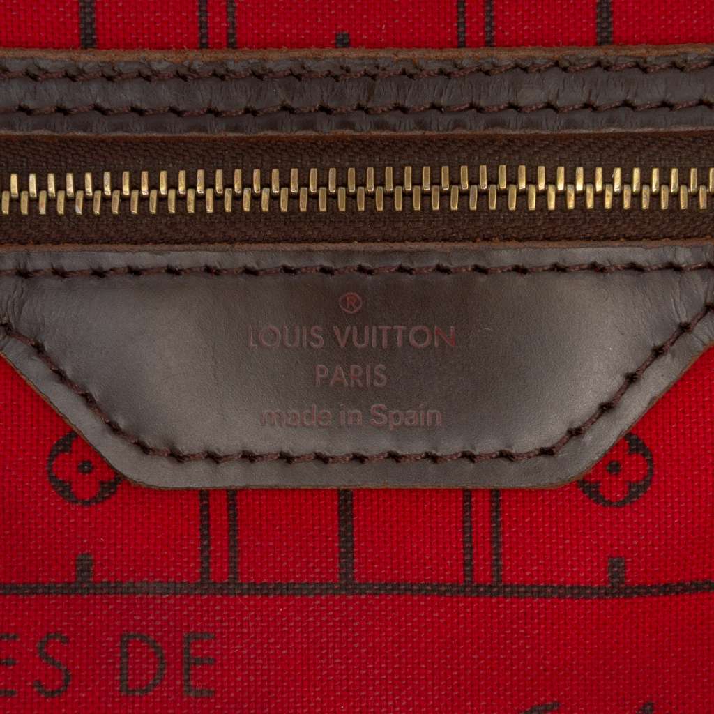 Louis Vuitton Damier Ebene Neverfull MM - 5