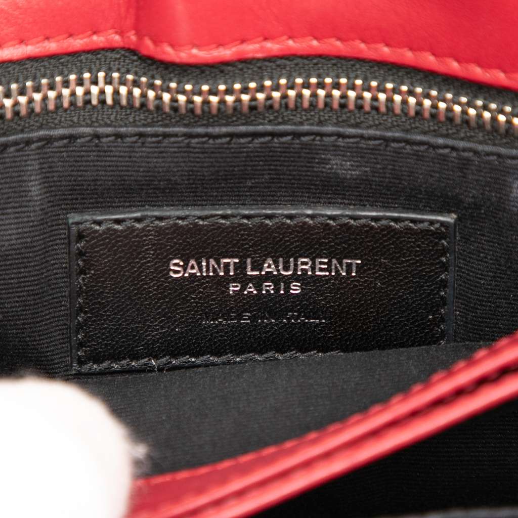 Saint Laurent Toy Matelasse Leather Monogram LouLou Crossbody - 5