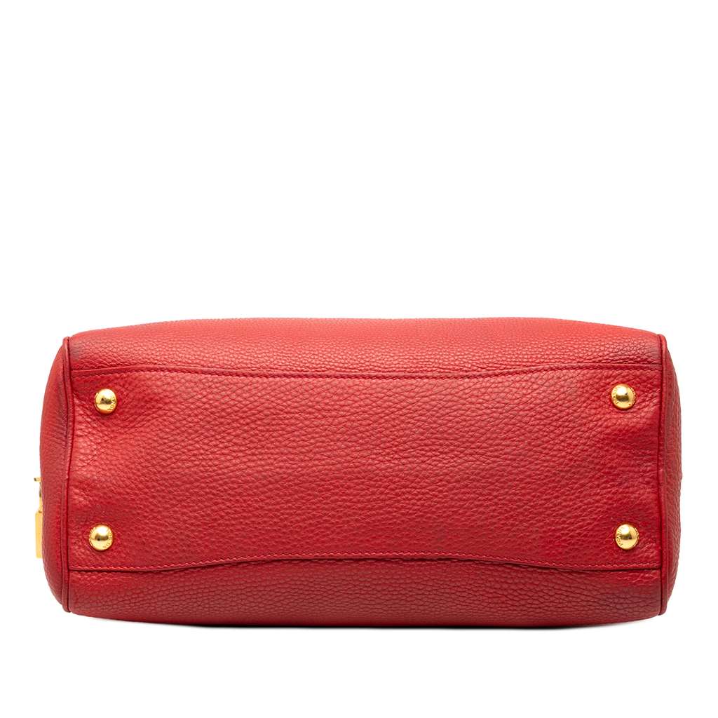 Prada Vitello Daino Bauletto Bag - 3