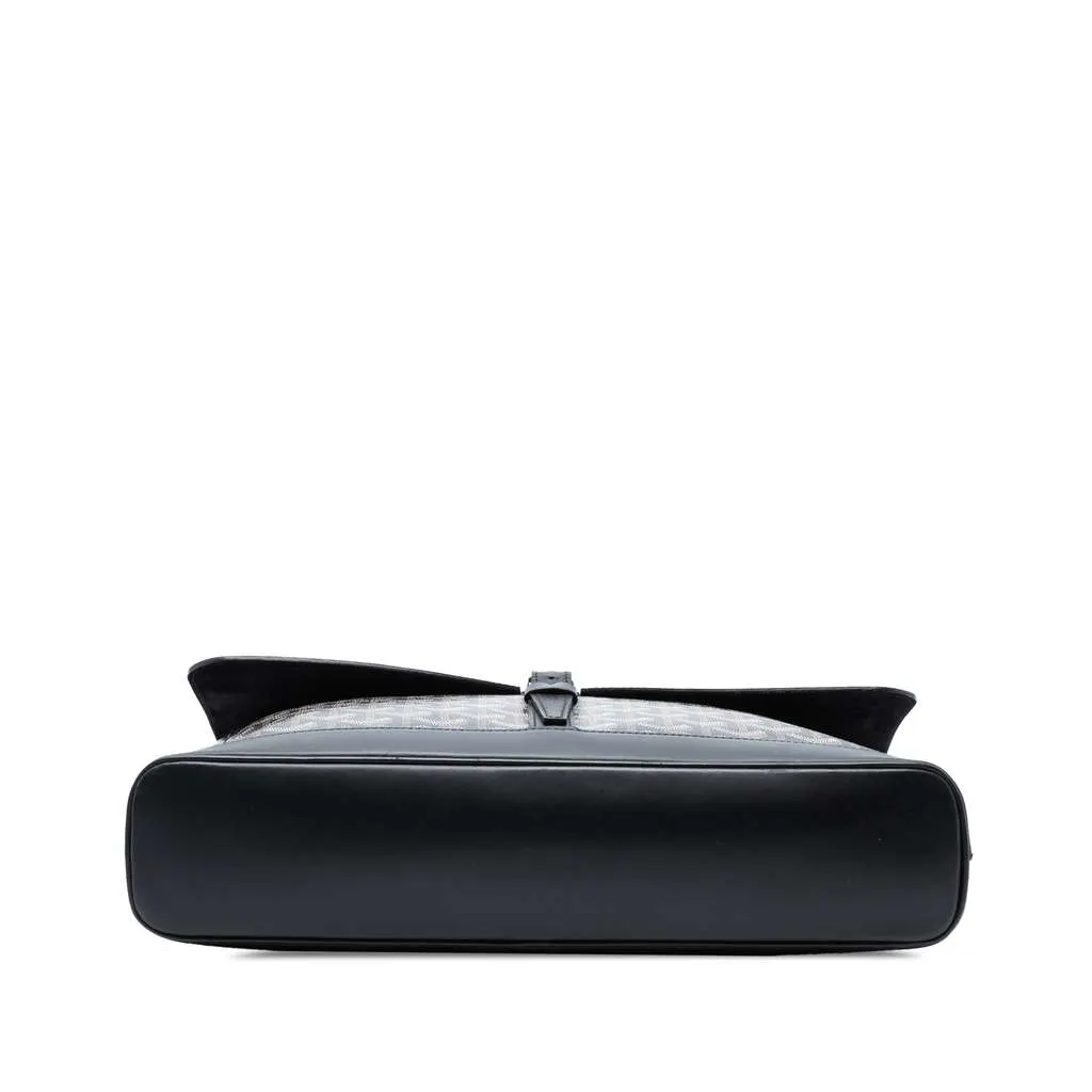 Goyard Goyardine Citadin Briefcase Black Canvas Good - Inside View