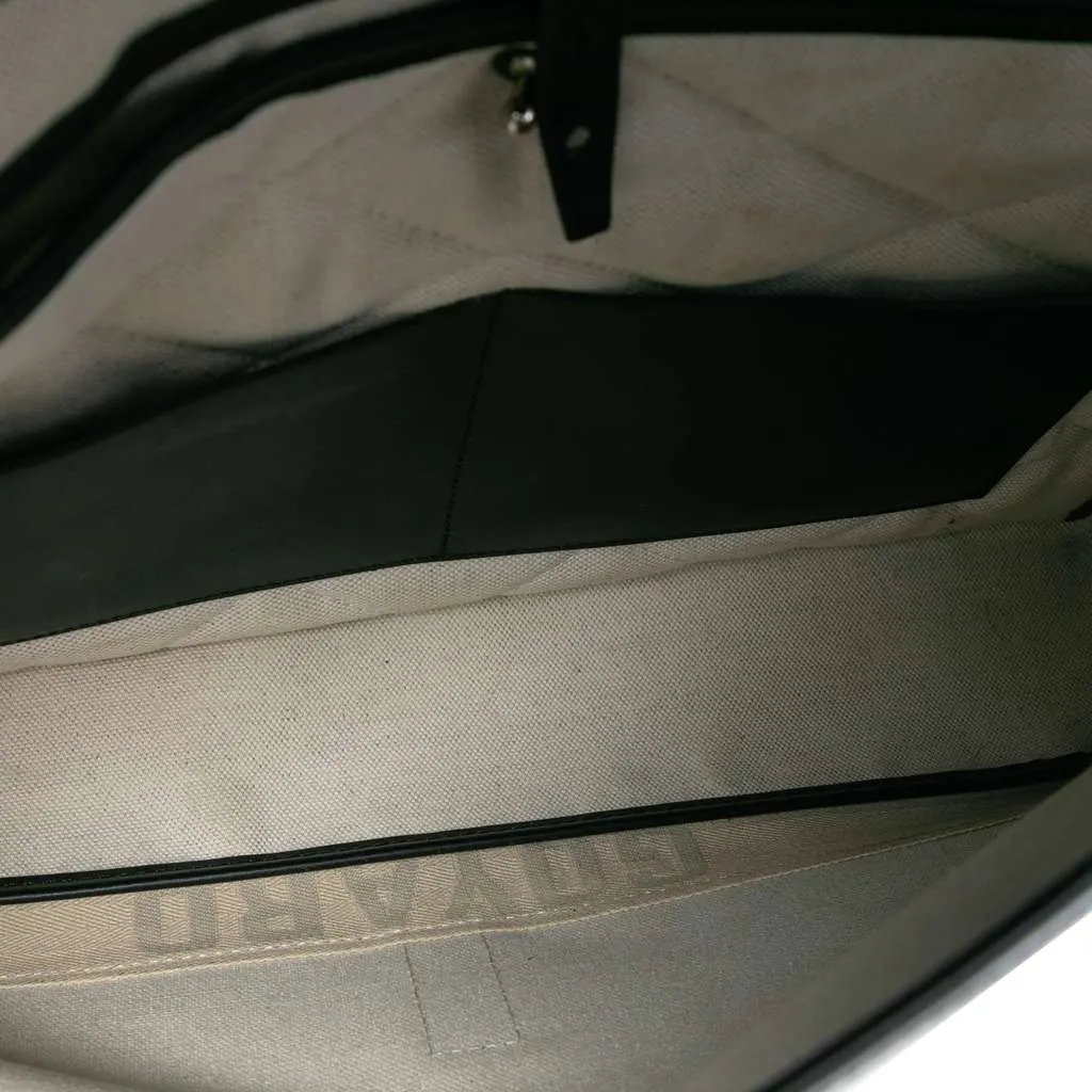 Goyard Goyardine Citadin Briefcase Black Canvas Good - Model View