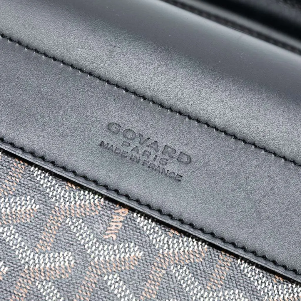 Goyard Goyardine Citadin Briefcase Black Canvas Good - Box View