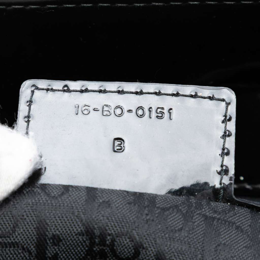 Dior Large Patent Cannage Lady Dior - 5