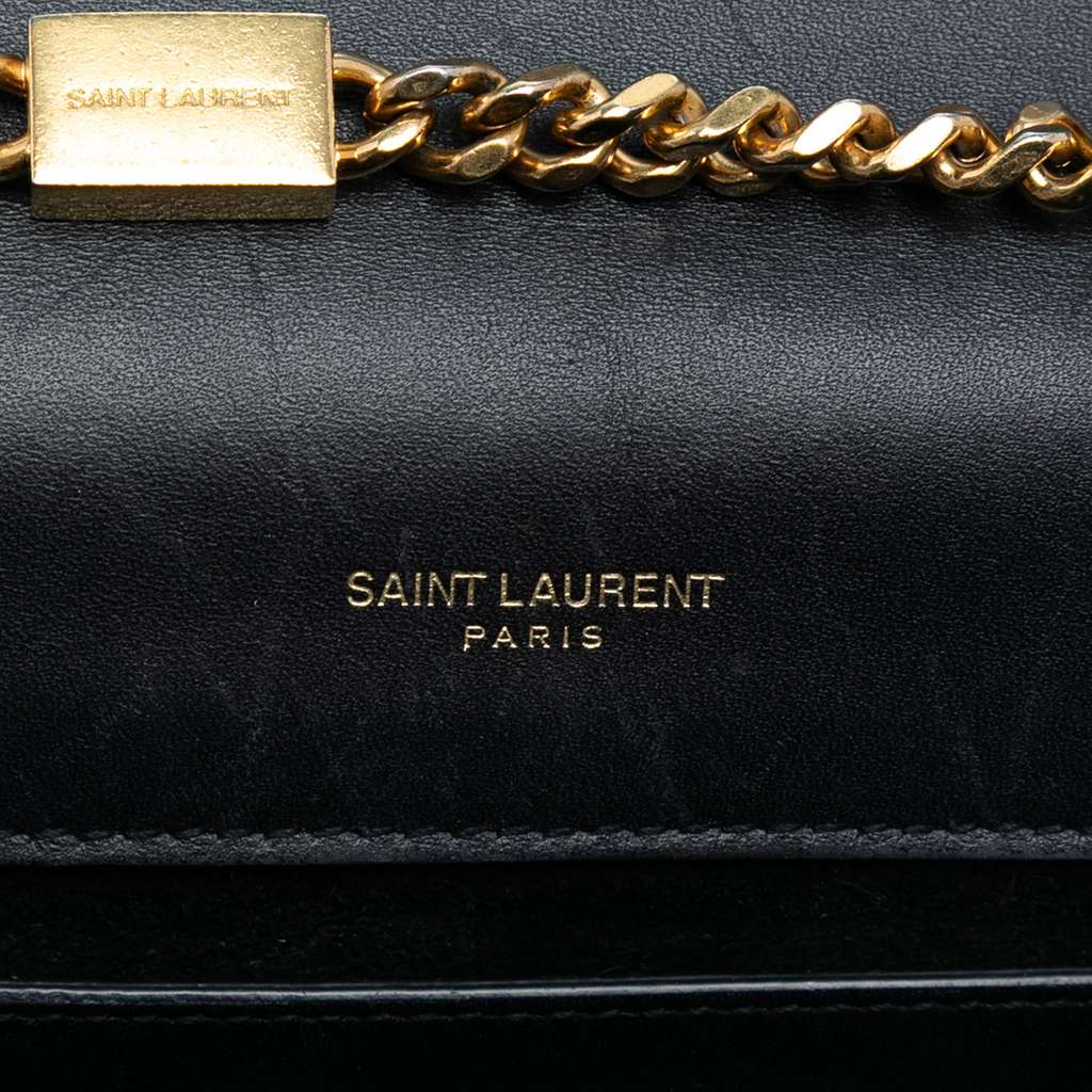 Saint Laurent Medium Smooth Calfskin Classic Monogram Kate Tassel Crossbody - 5