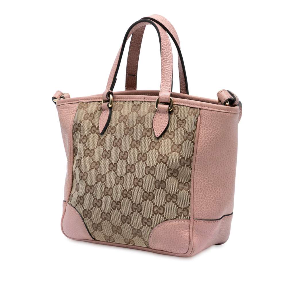 Gucci Small GG Canvas Bree Satchel - 2