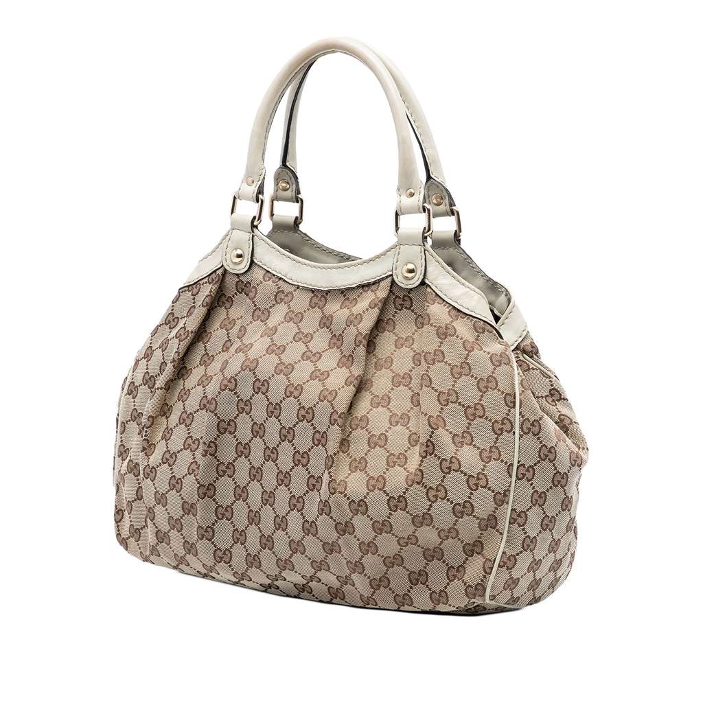 Gucci Medium GG Canvas Sukey Tote - 2
