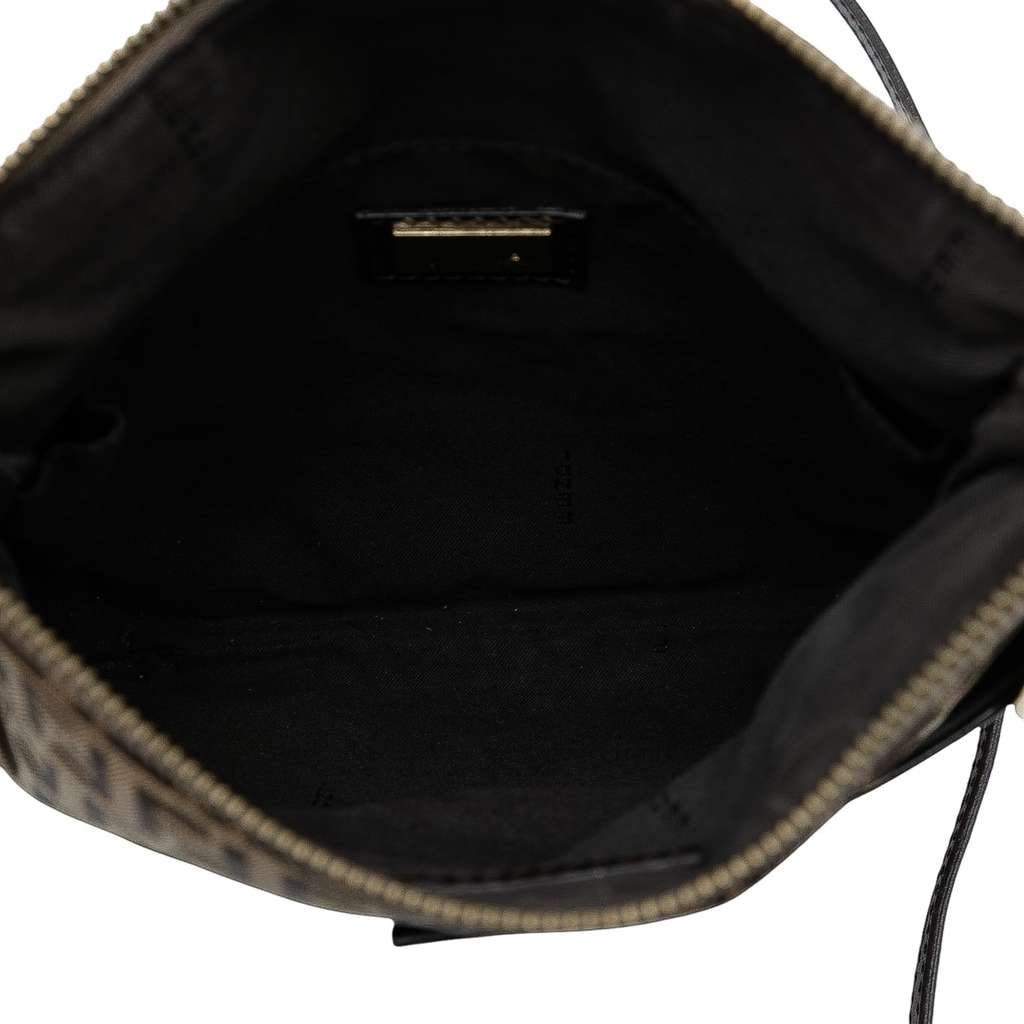 Fendi Zucchino Canvas Forever Crossbody - 4
