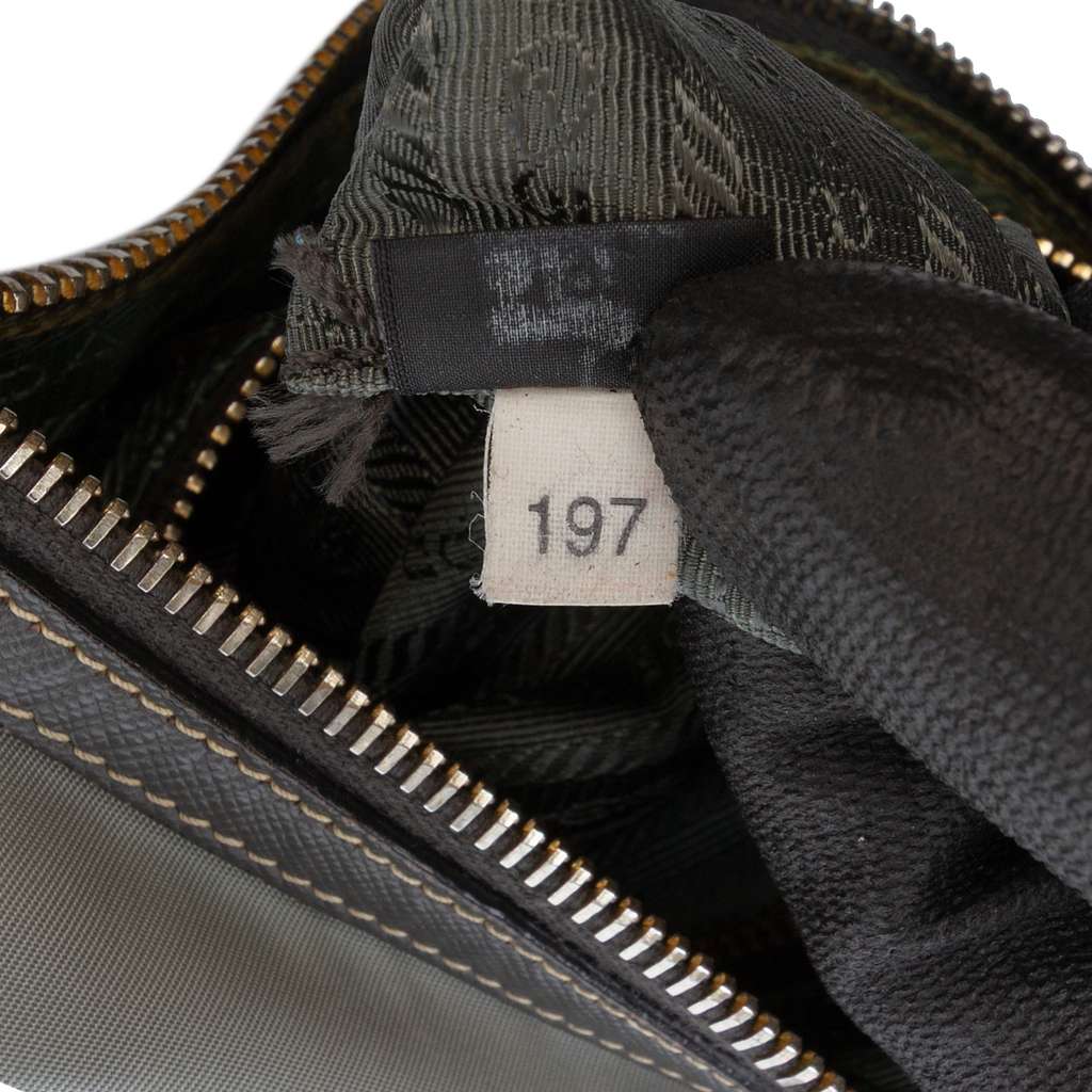 Prada Saffiano Trimmed Tessuto Crossbody - 5