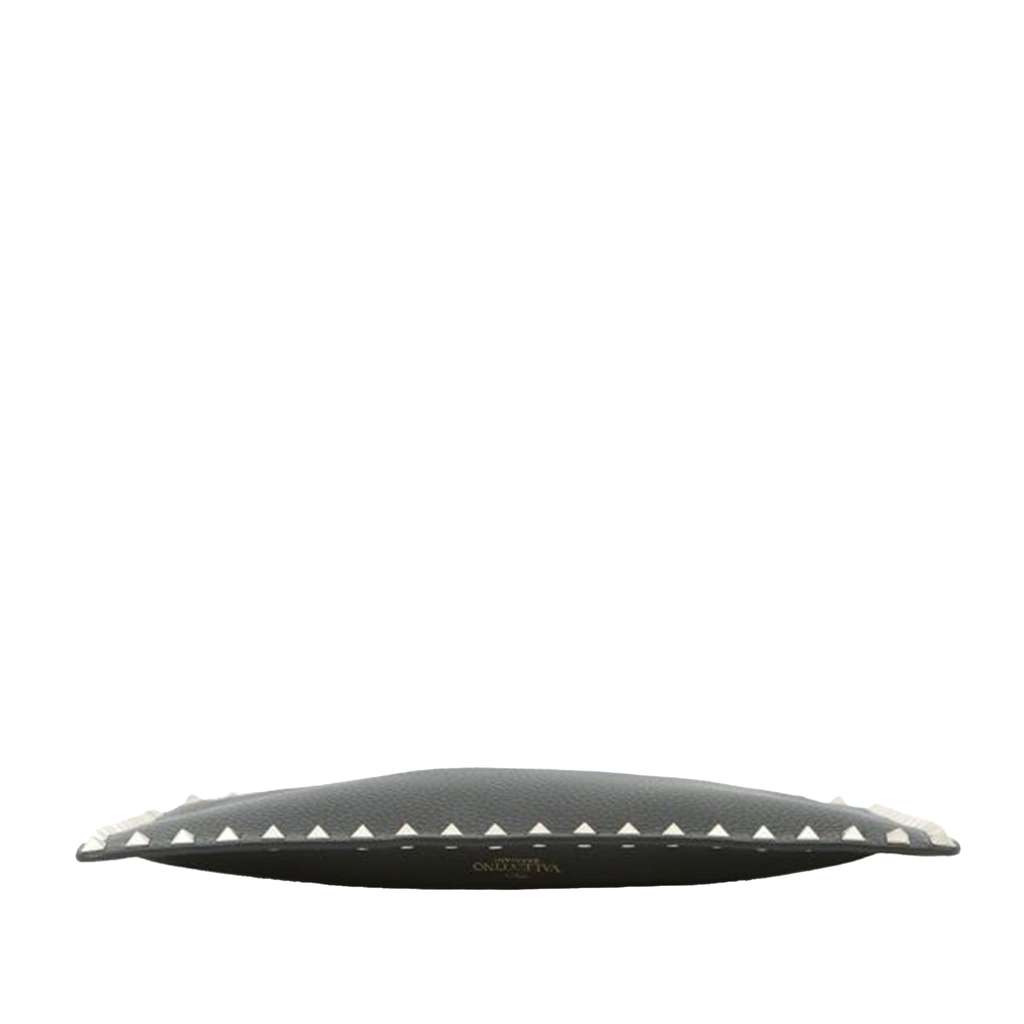 Valentino Grained Calfskin Rockstud Clutch - 3