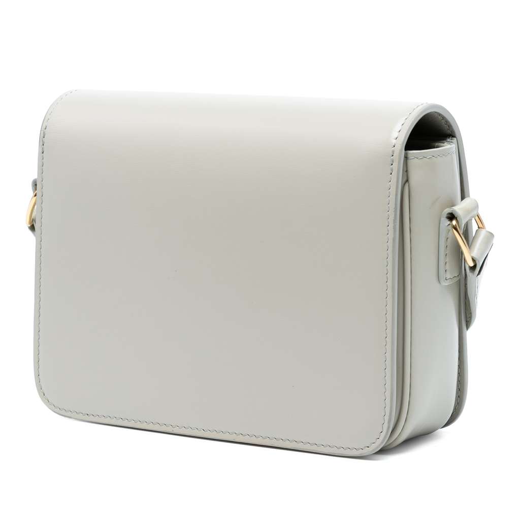 Celine Teen Shiny Calfskin Triomphe Crossbody - 2