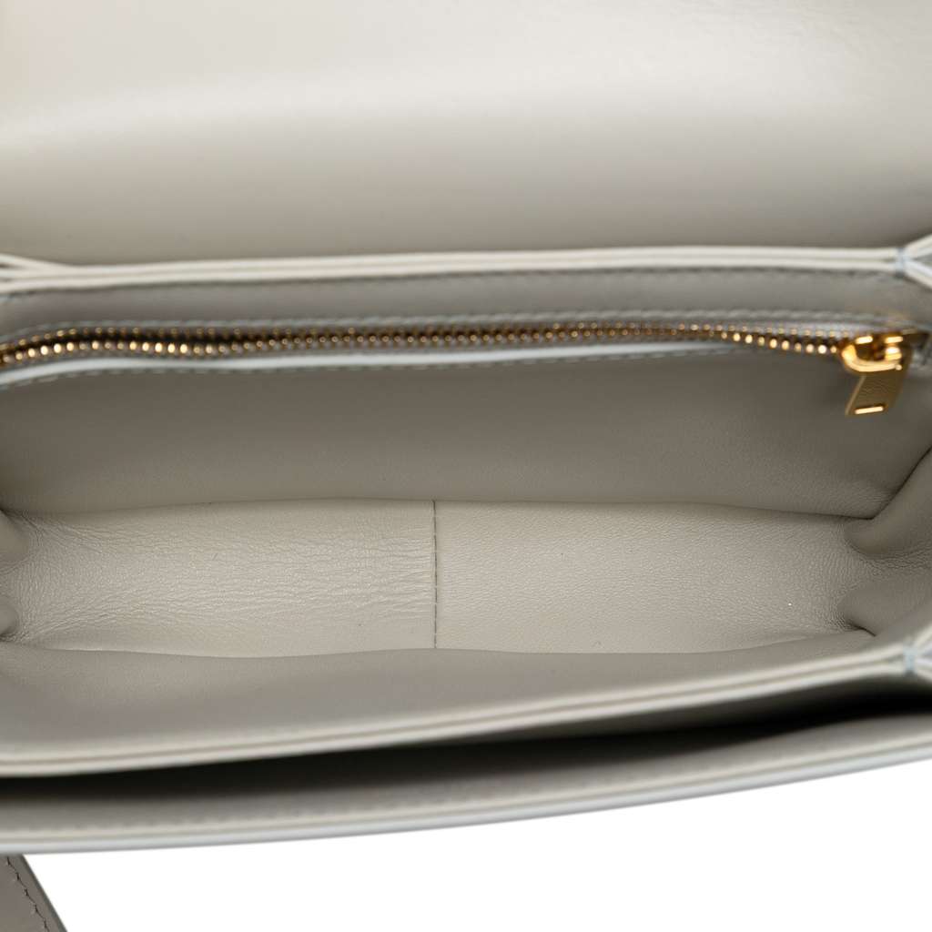 Celine Teen Shiny Calfskin Triomphe Crossbody - 4