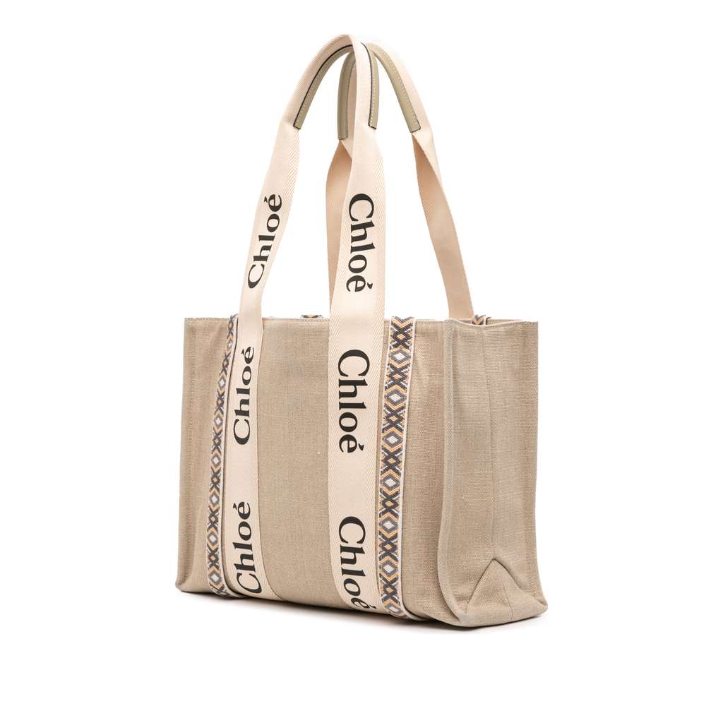 Chloé Medium Canvas Woody Tote - 2