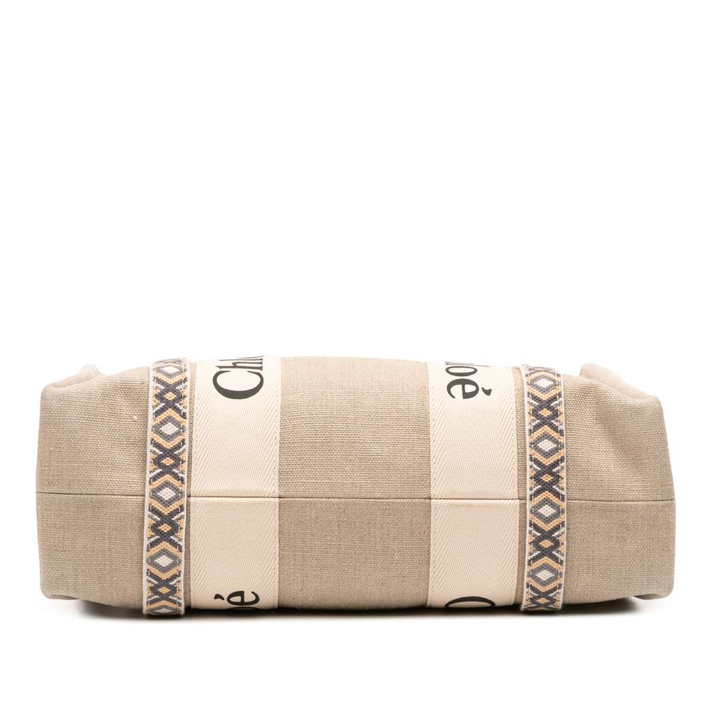 Chloé Medium Canvas Woody Tote - 3