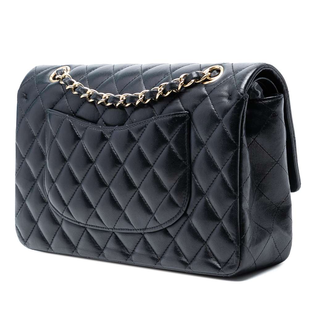 Chanel Medium Classic Lambskin Double Flap - 2
