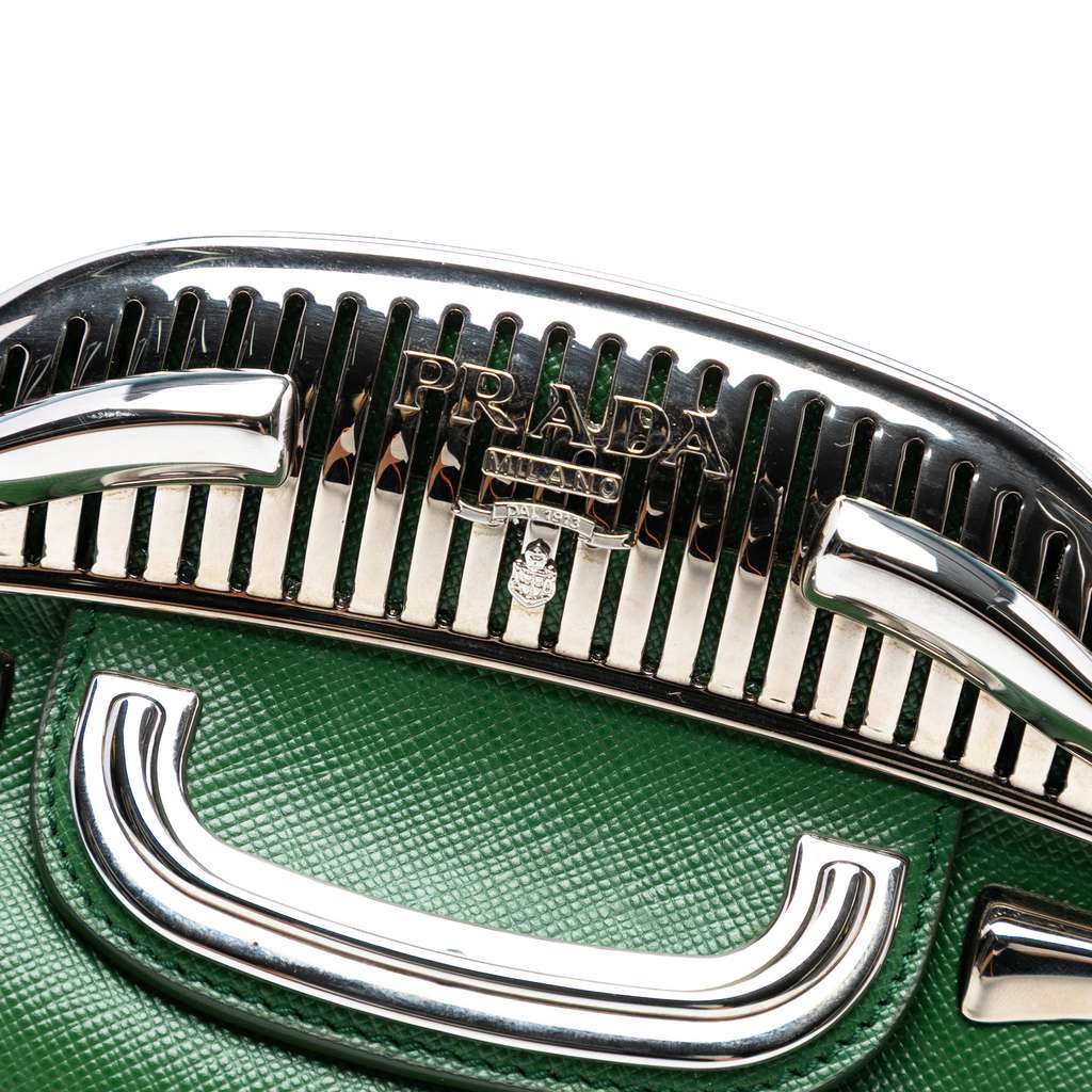 Prada Saffiano 50s Cars Clutch - 5