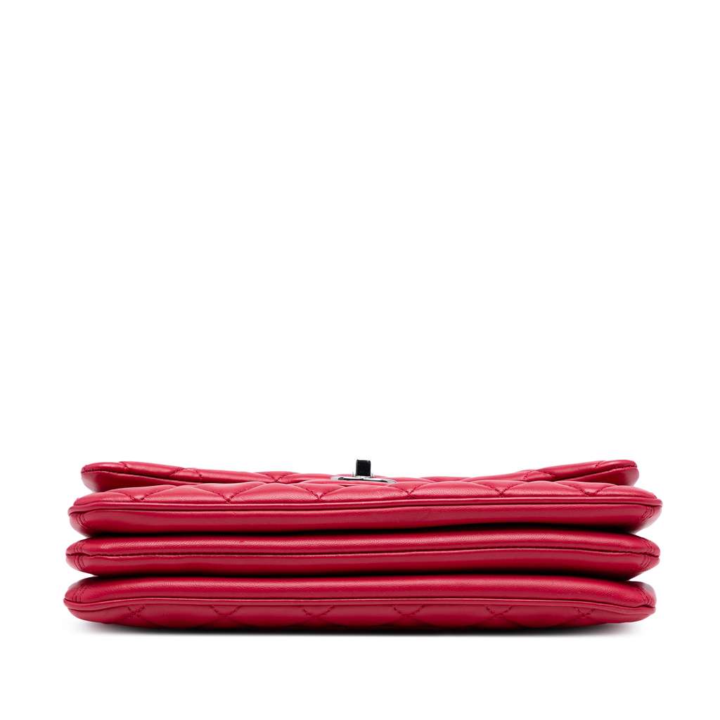 Chanel Medium Quilted Lambskin 3 Accordion Flap - 3