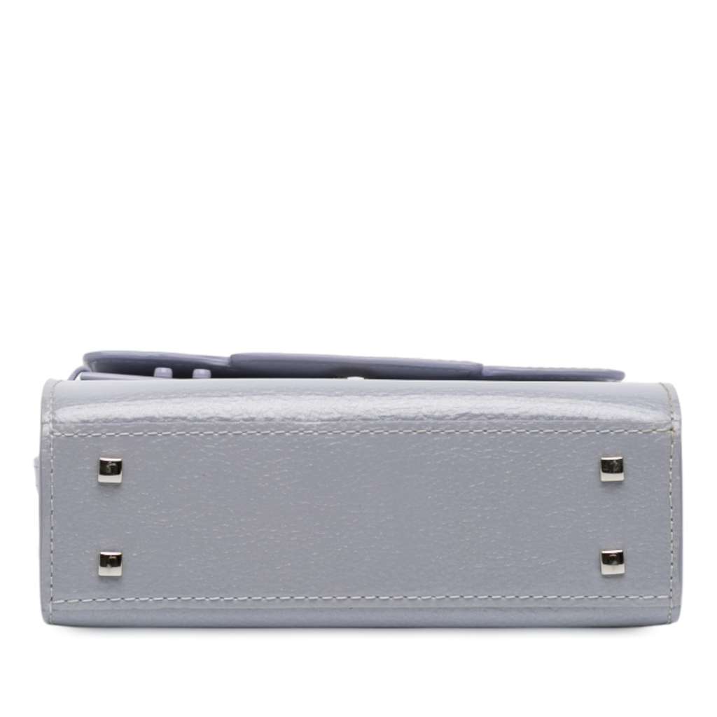 Delvaux Micro Patent Tempete Satchel - 3