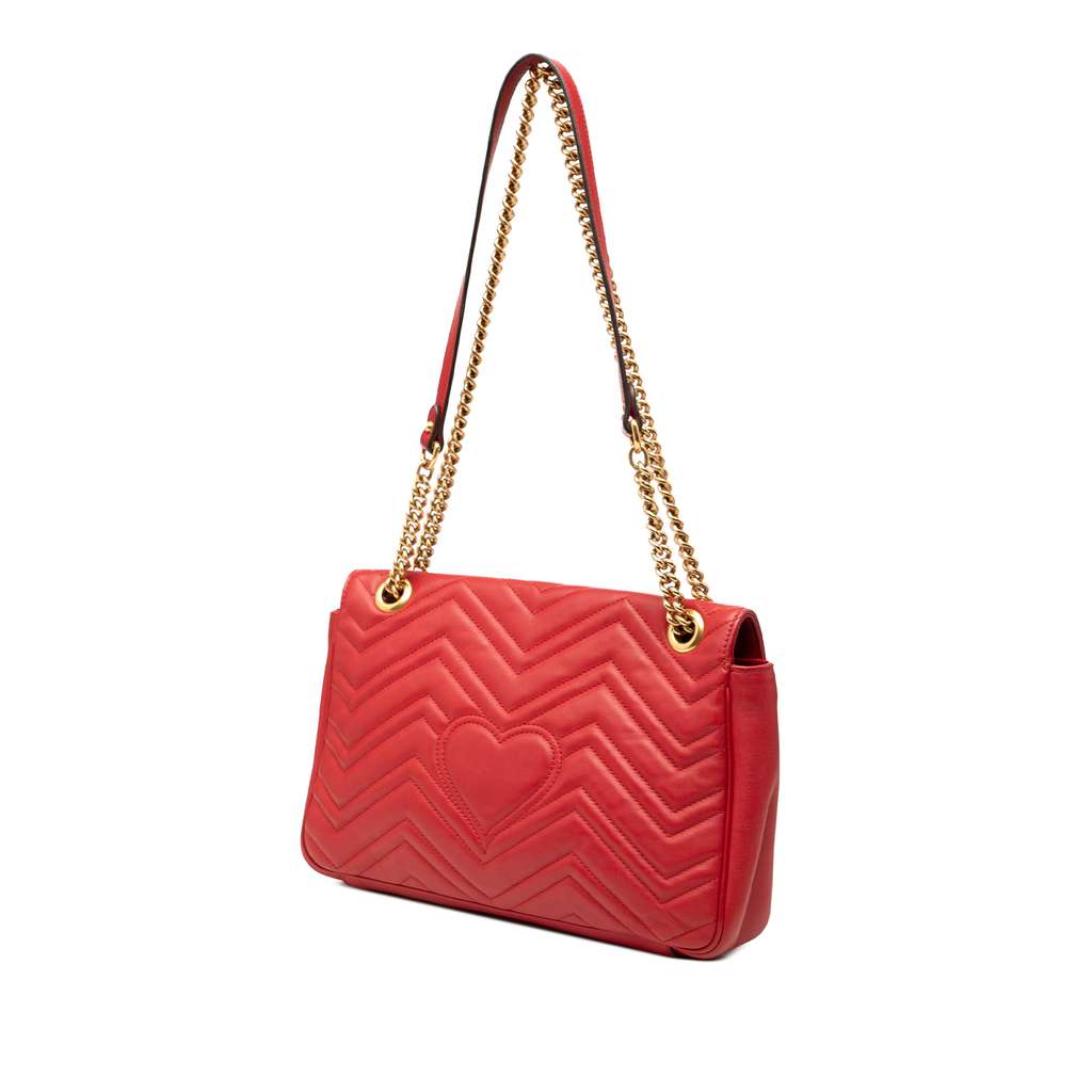 Gucci Large GG Marmont Matelasse Leather Shoulder Bag - 2